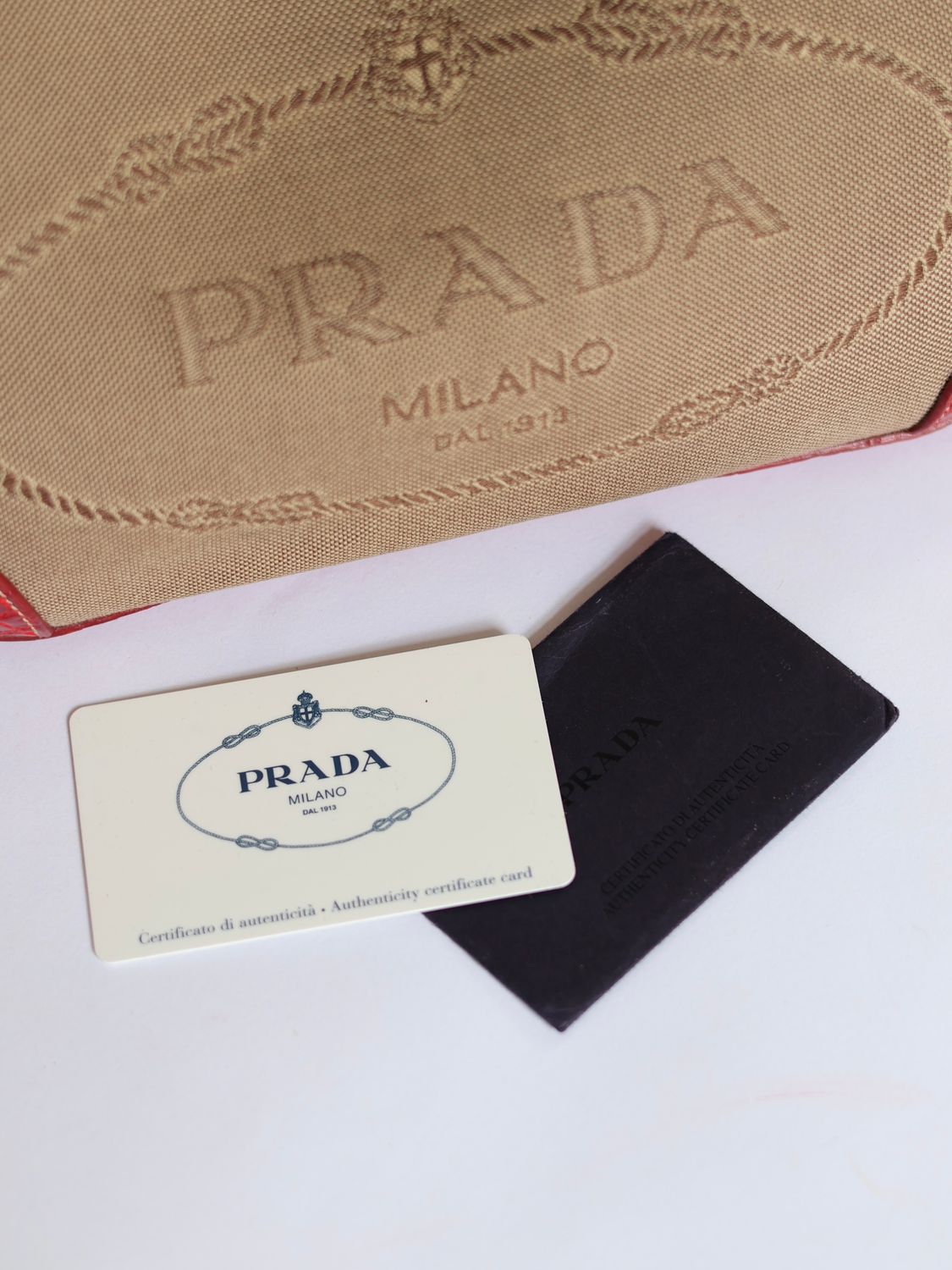 PRADA BAGUETTE SHOULDER BAG