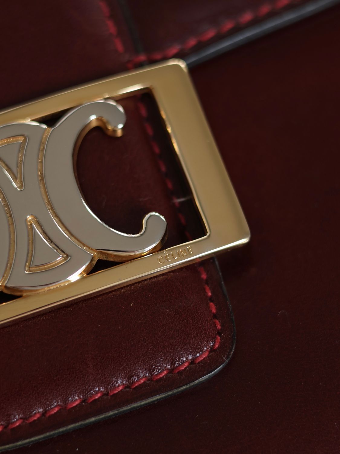 CELINE BOX SHOULDER BAG