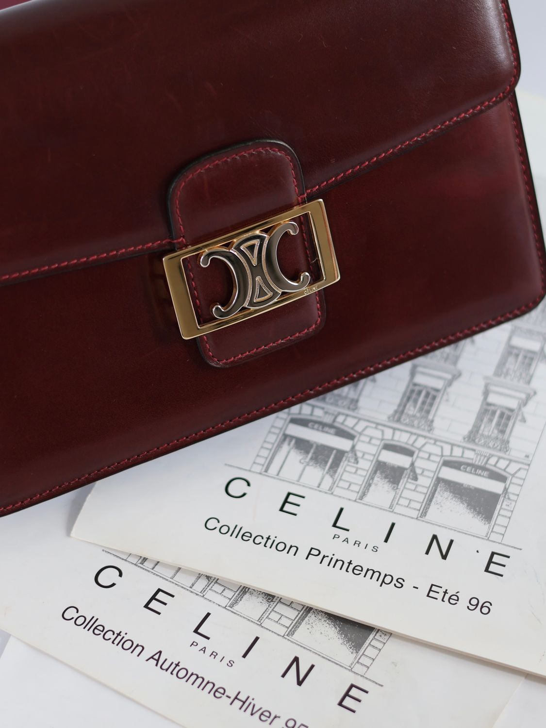 CELINE BOX SHOULDER BAG