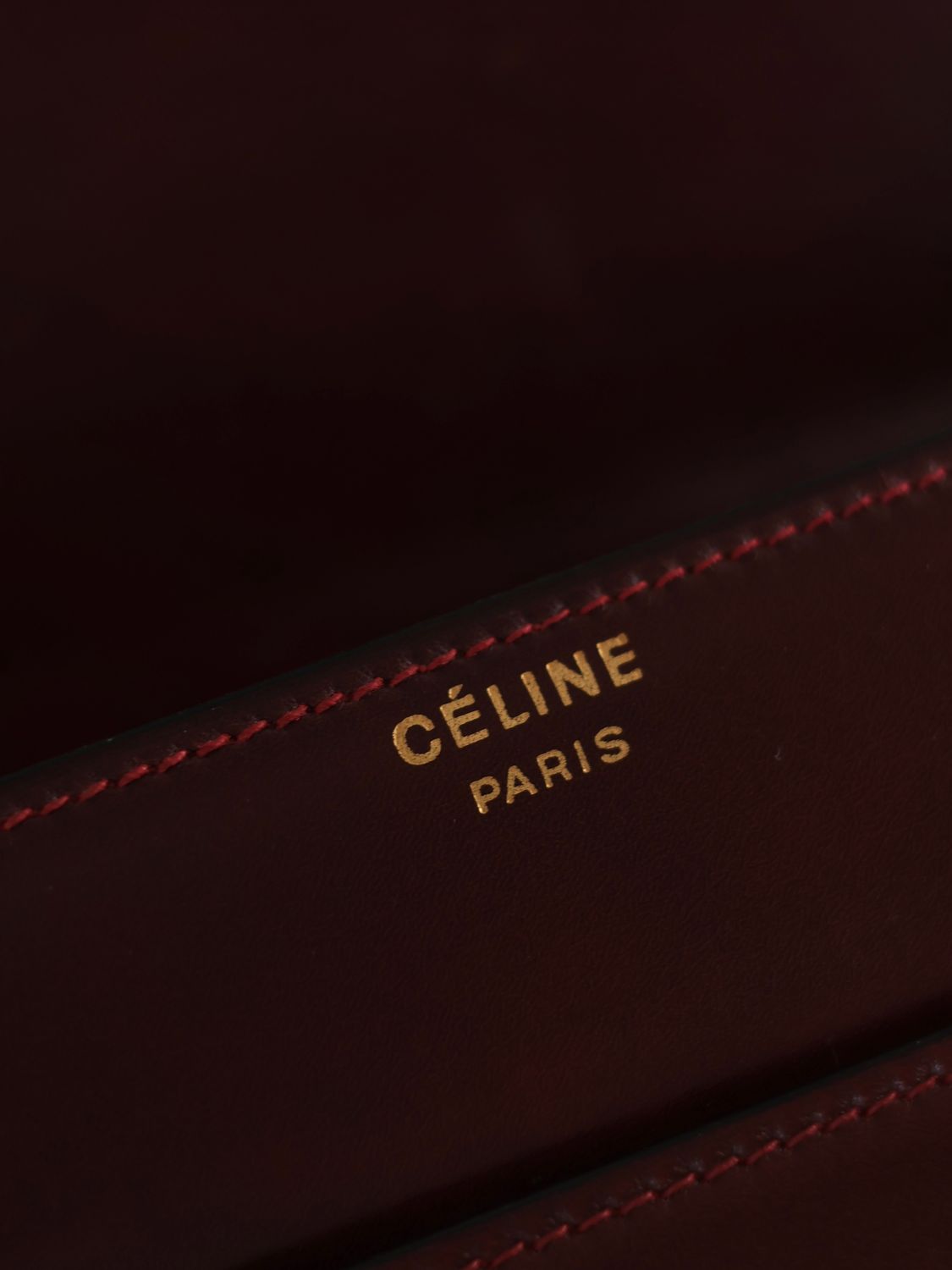 CELINE BOX SHOULDER BAG