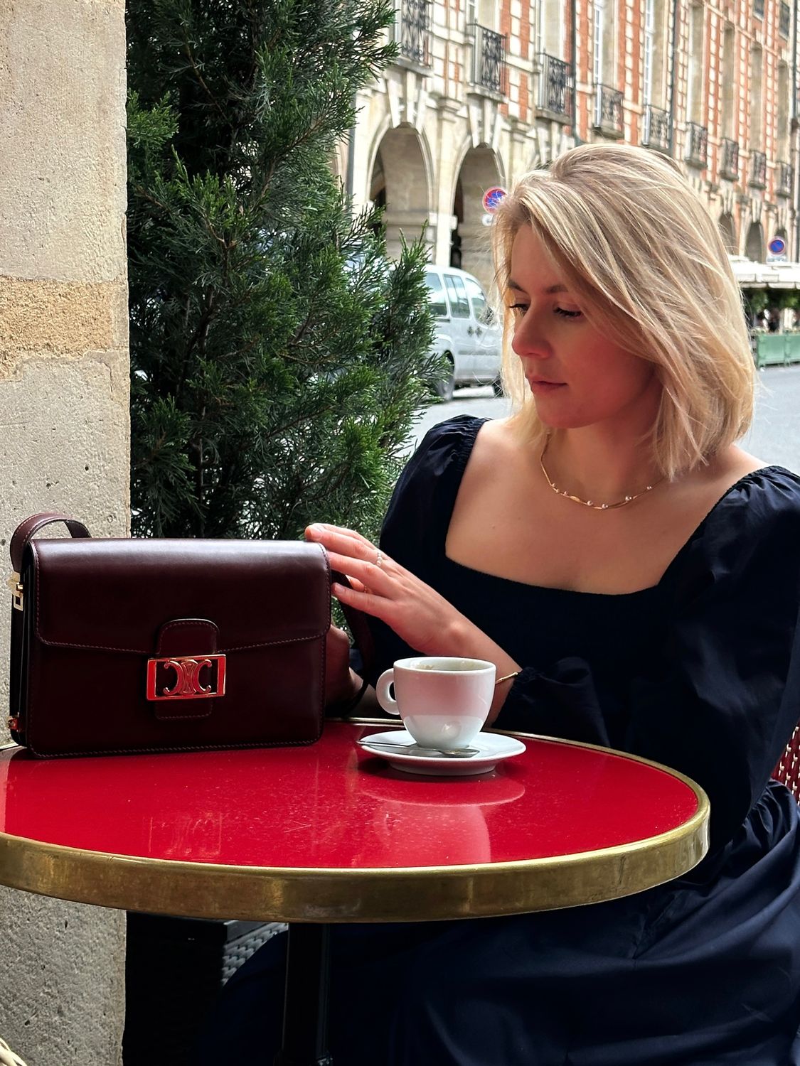 CELINE BOX SHOULDER BAG