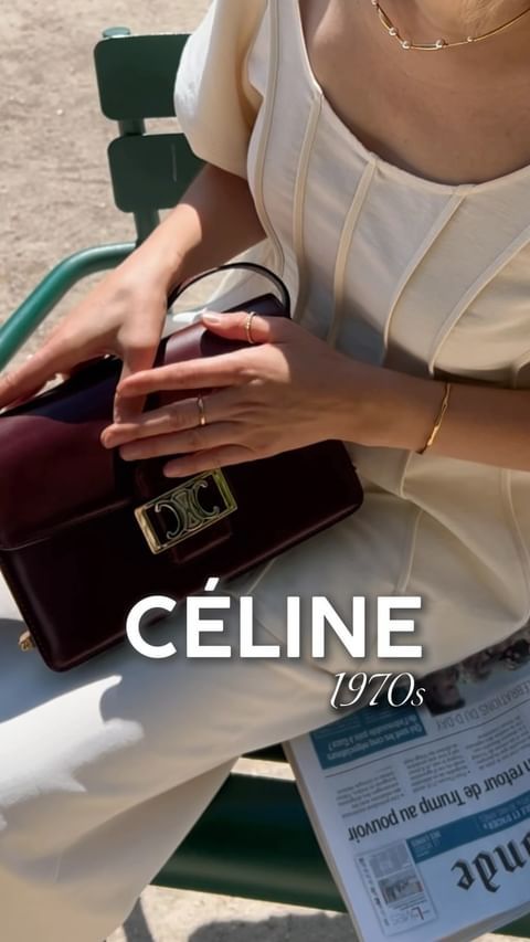 CELINE BOX SHOULDER BAG