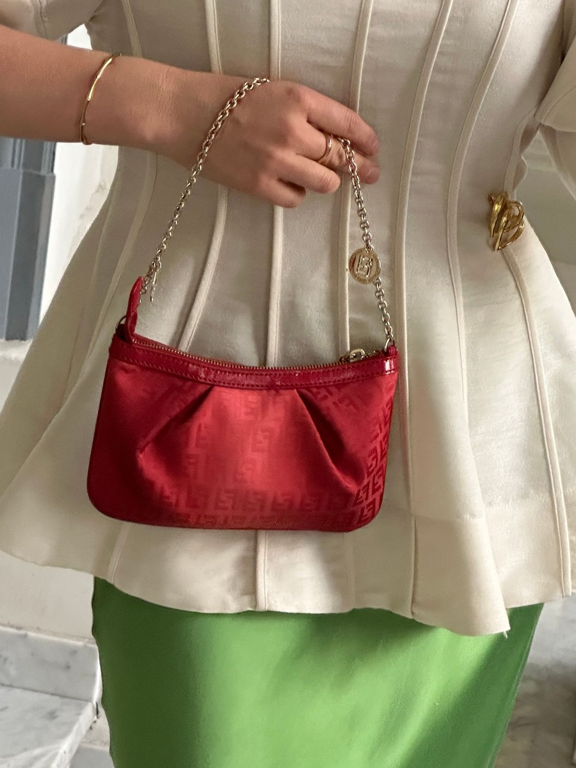 FENDI POUCH BAGUETTE