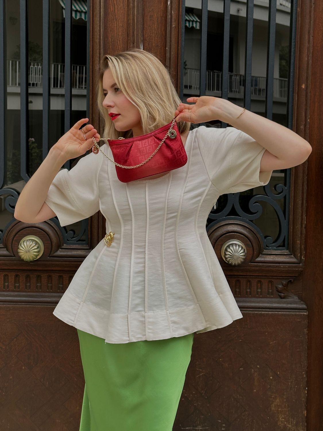 FENDI POUCH BAGUETTE