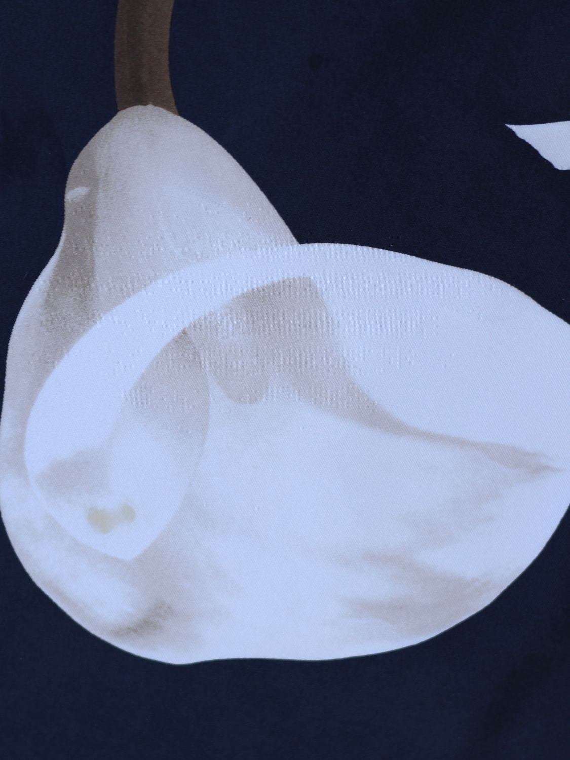 DIOR BLUE SILK SCARF