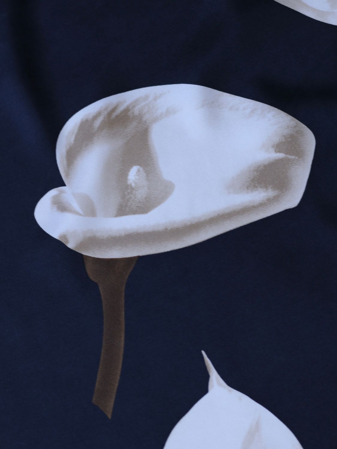 DIOR BLUE SILK SCARF