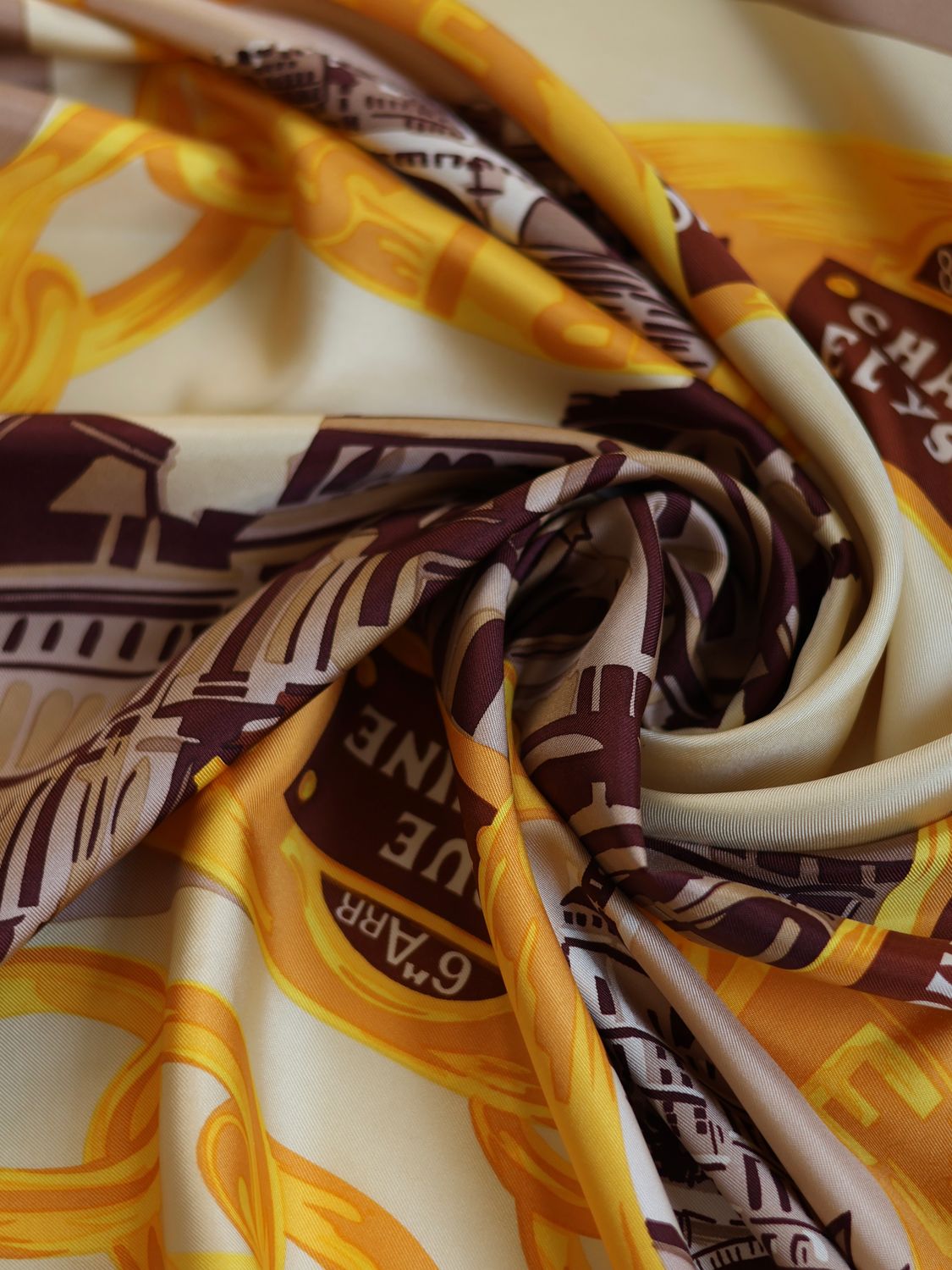 CELINE PARIS SILK SCARF