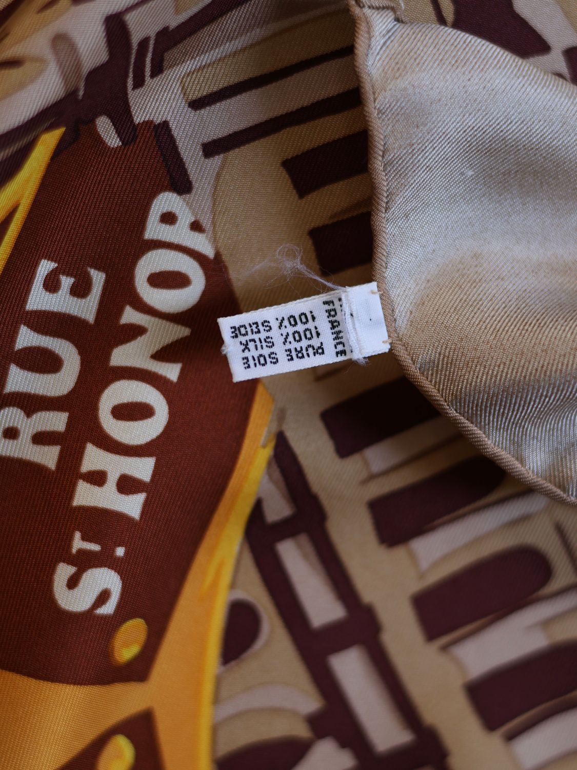 CELINE PARIS SILK SCARF