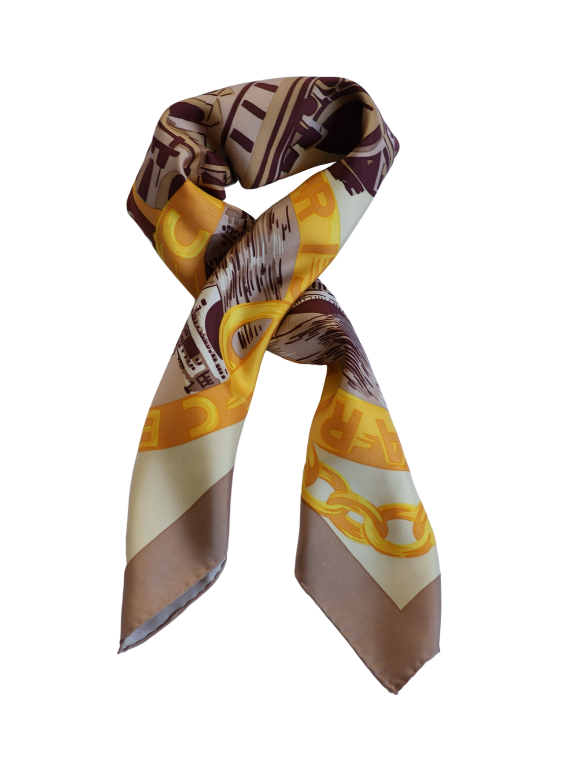 CELINE PARIS SILK SCARF