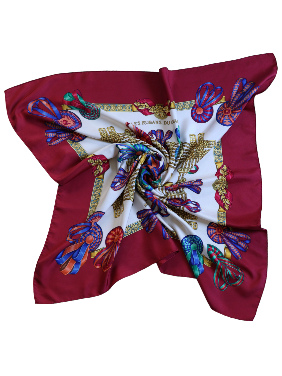 HERMÈS LES RUBANS SILK SCARF