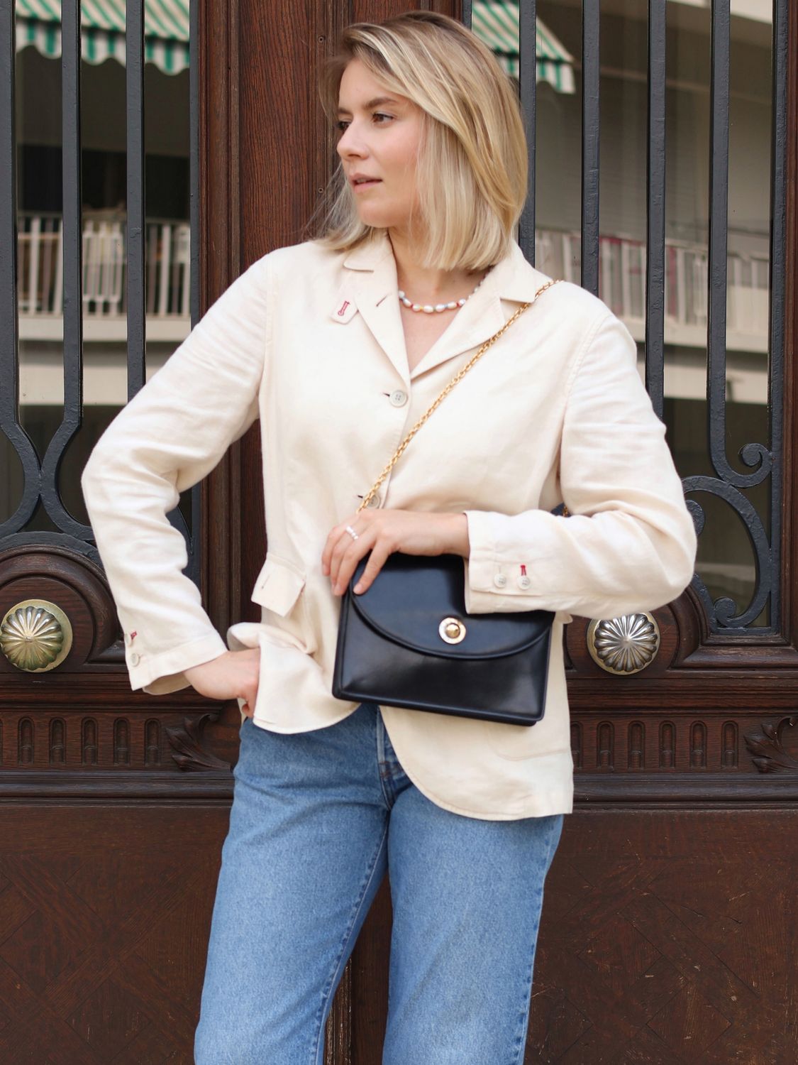 CELINE BLACK CROSSBODY BAG