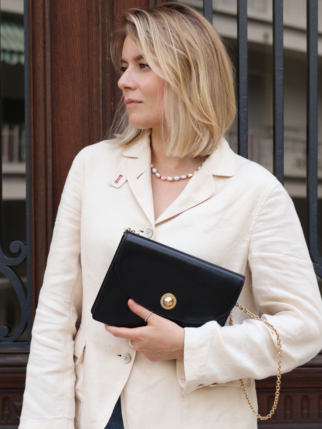 CELINE BLACK CROSSBODY BAG