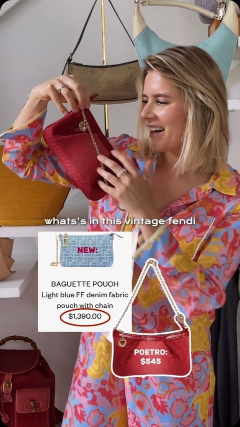 FENDI POUCH BAGUETTE