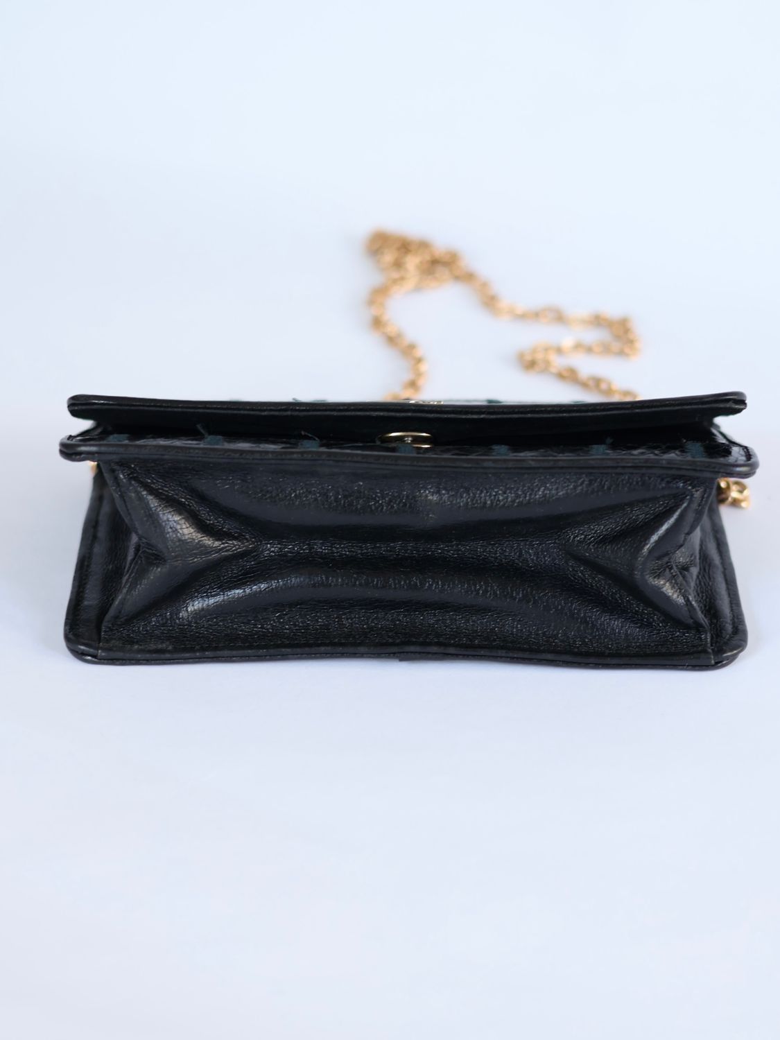 VINTAGE CROSSBODY BLACK BAG