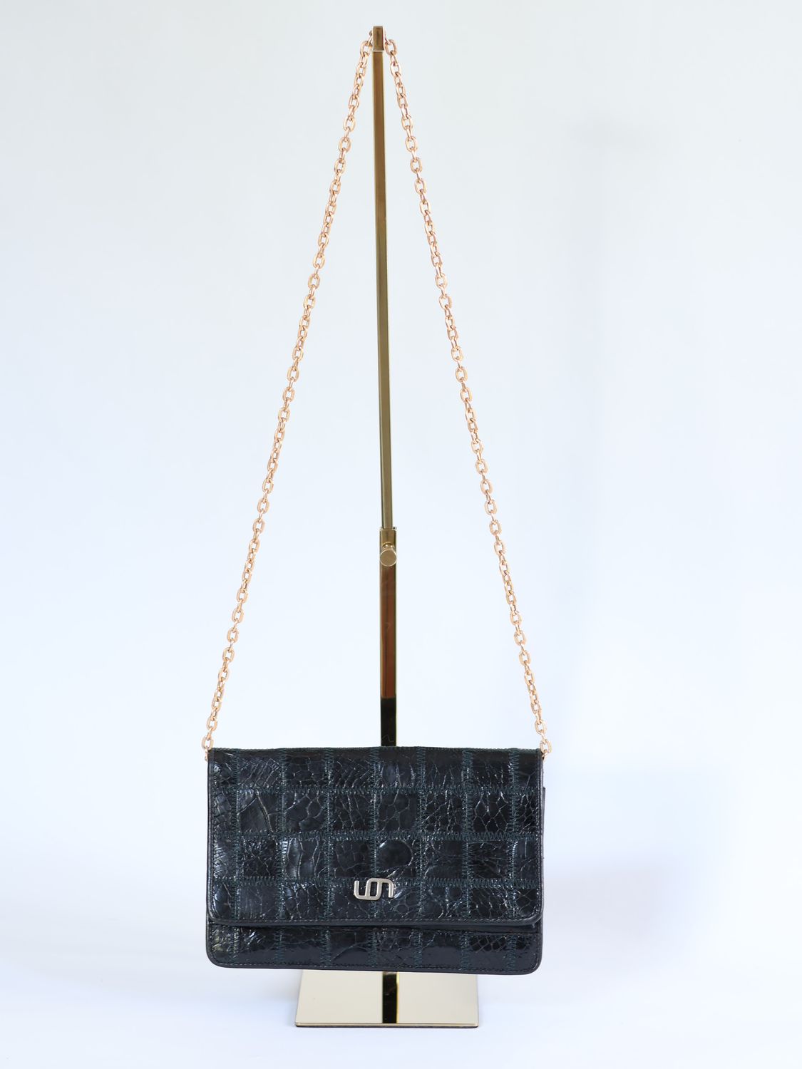VINTAGE CROSSBODY BLACK BAG