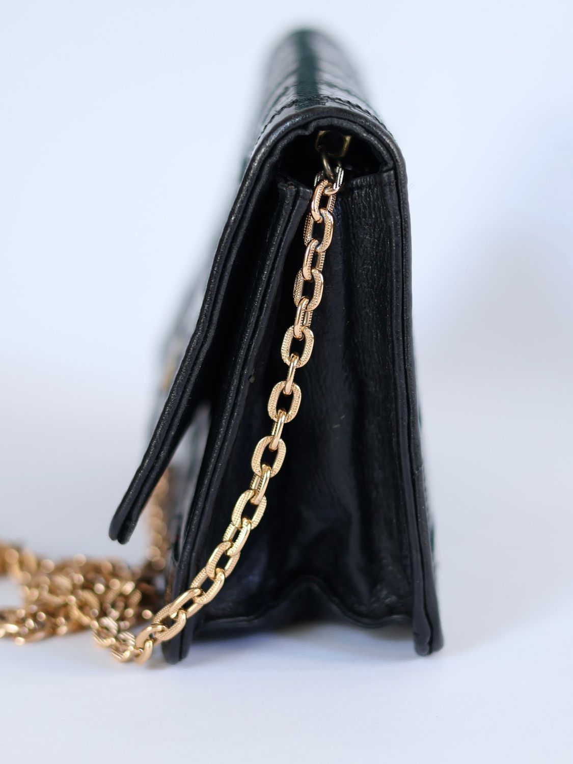 VINTAGE CROSSBODY BLACK BAG