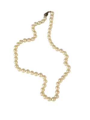 OVERSIZED FAUX PEARL NECKLACE