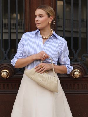 VINTAGE PUFF POUCH BAG