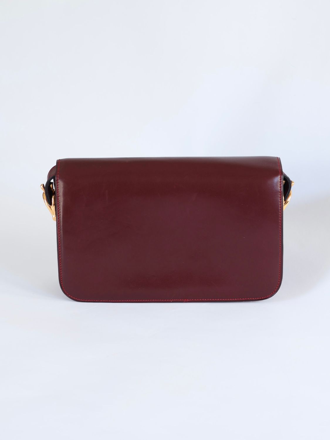 CELINE BURGUNDY SHOULDER BAG