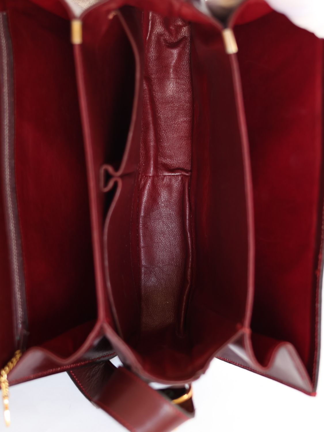 CELINE BURGUNDY SHOULDER BAG