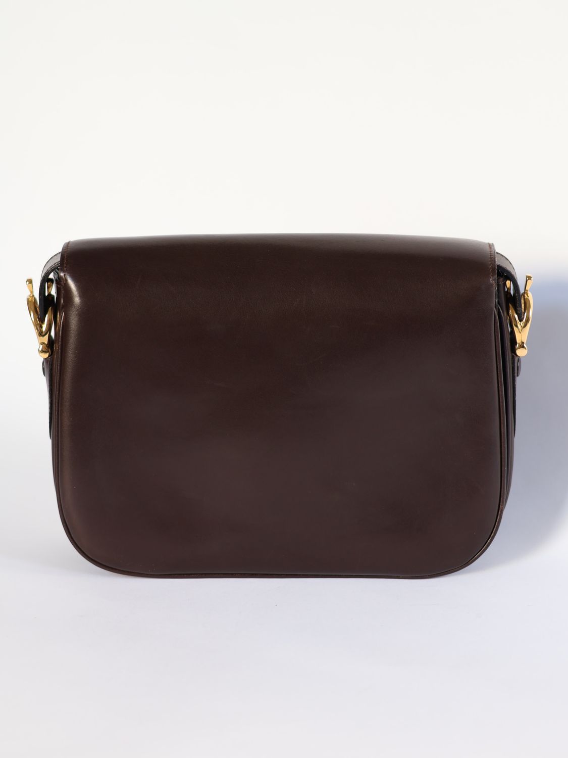 CELINE BOX BROWN SHOULDER BAG