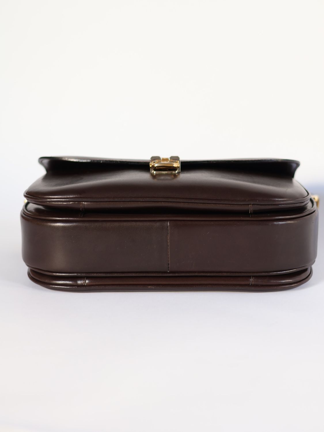 CELINE BOX BROWN SHOULDER BAG