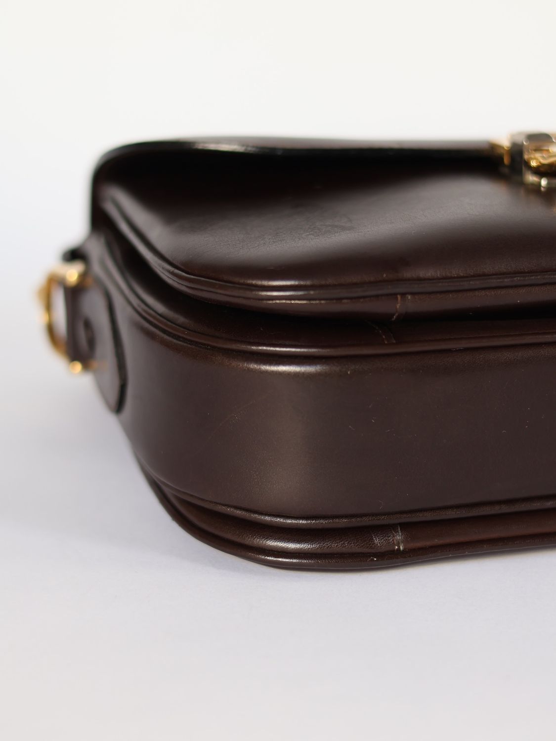 CELINE BOX BROWN SHOULDER BAG