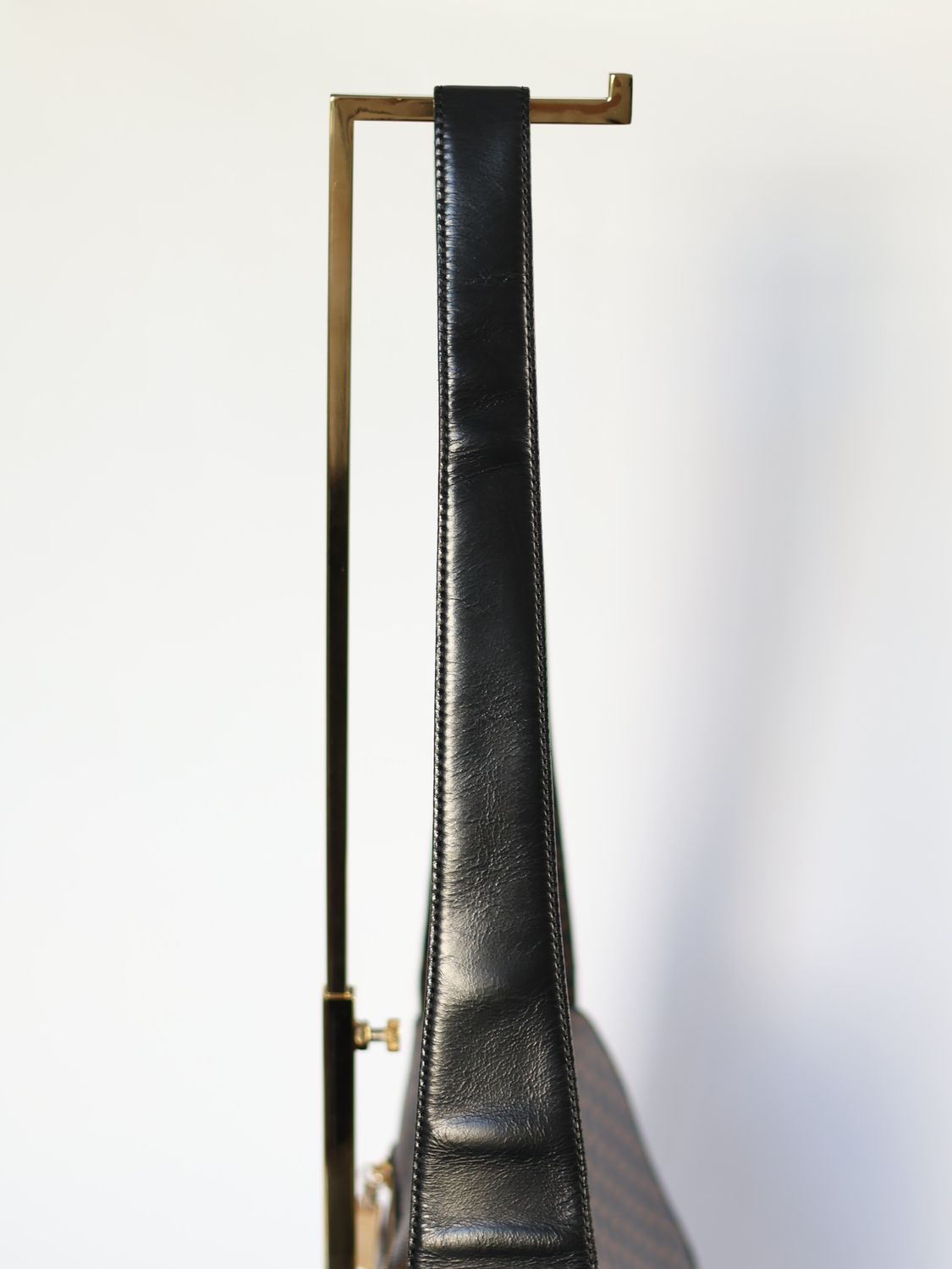 CELINE CANVAS SHOULDER BAG