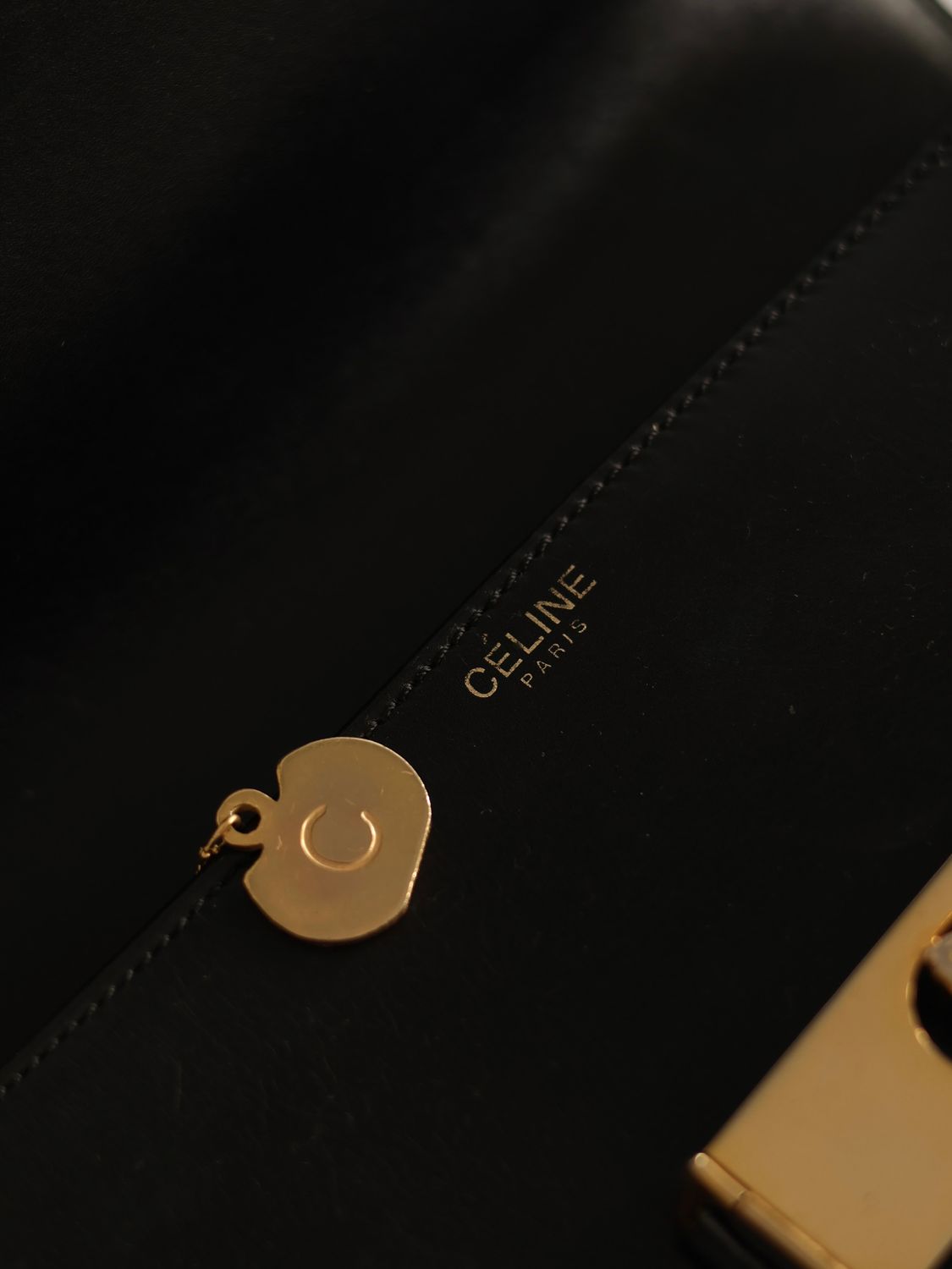 CELINE BOX BLACK BAG