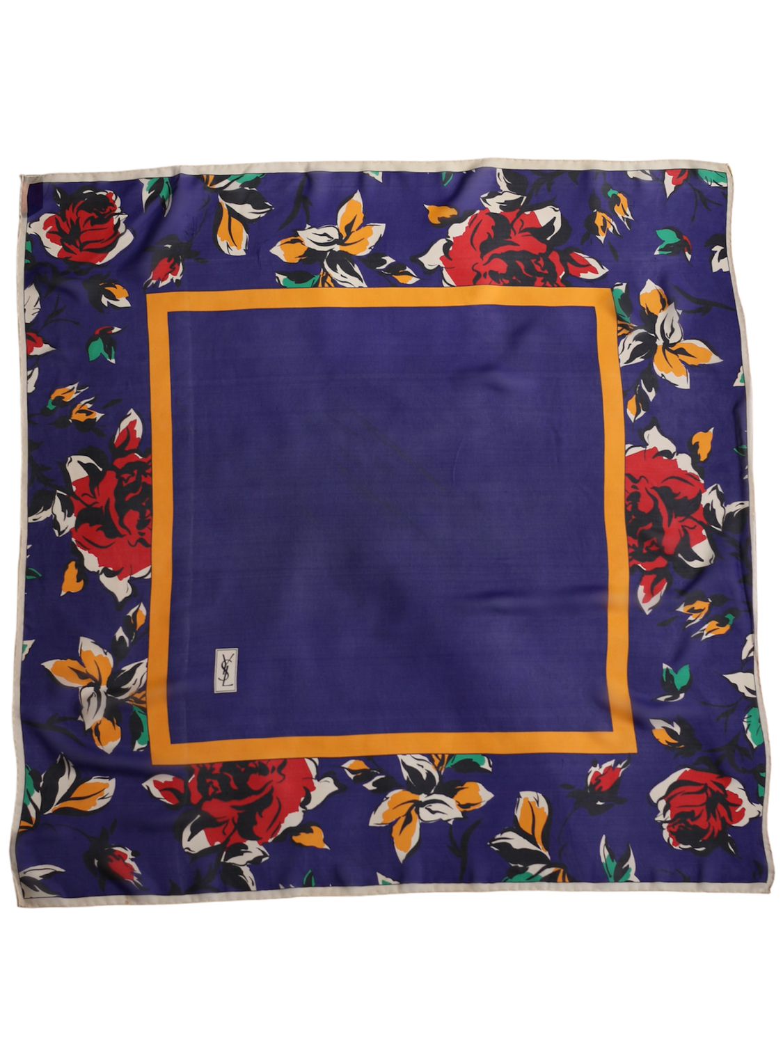 Flower Silk Scarf
