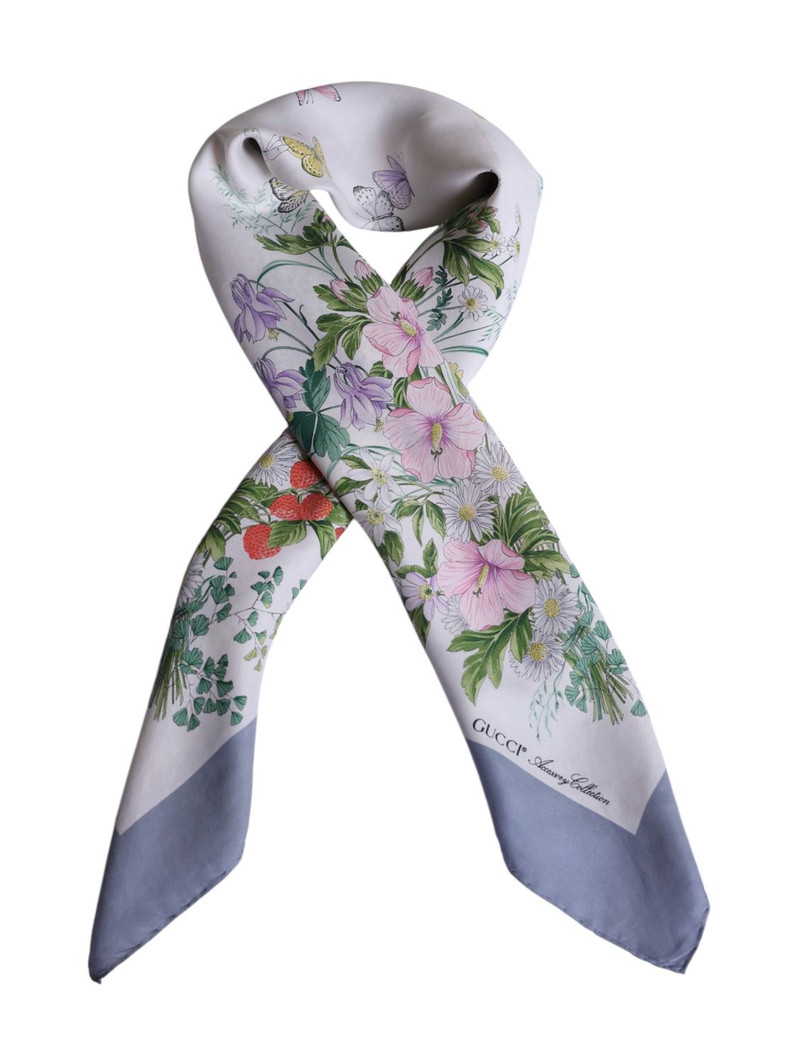 GUCCI FLORA SUMMER SILK SCARF
