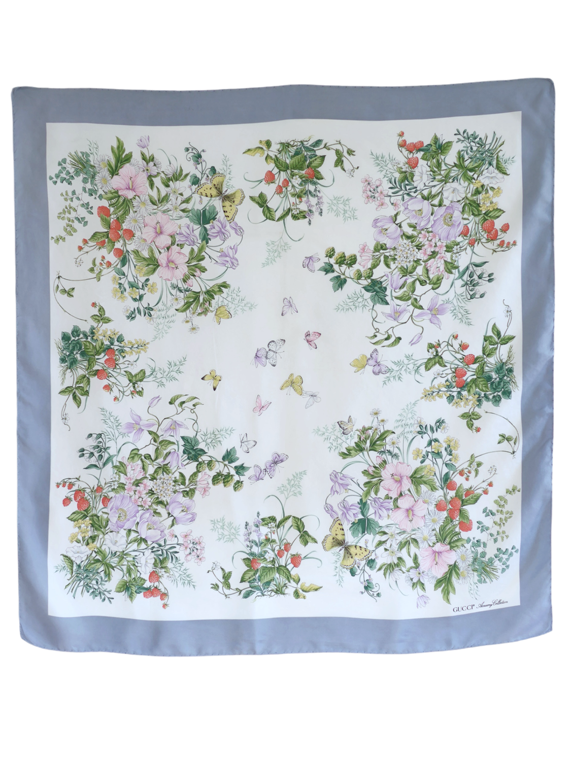 GUCCI FLORA SUMMER SILK SCARF