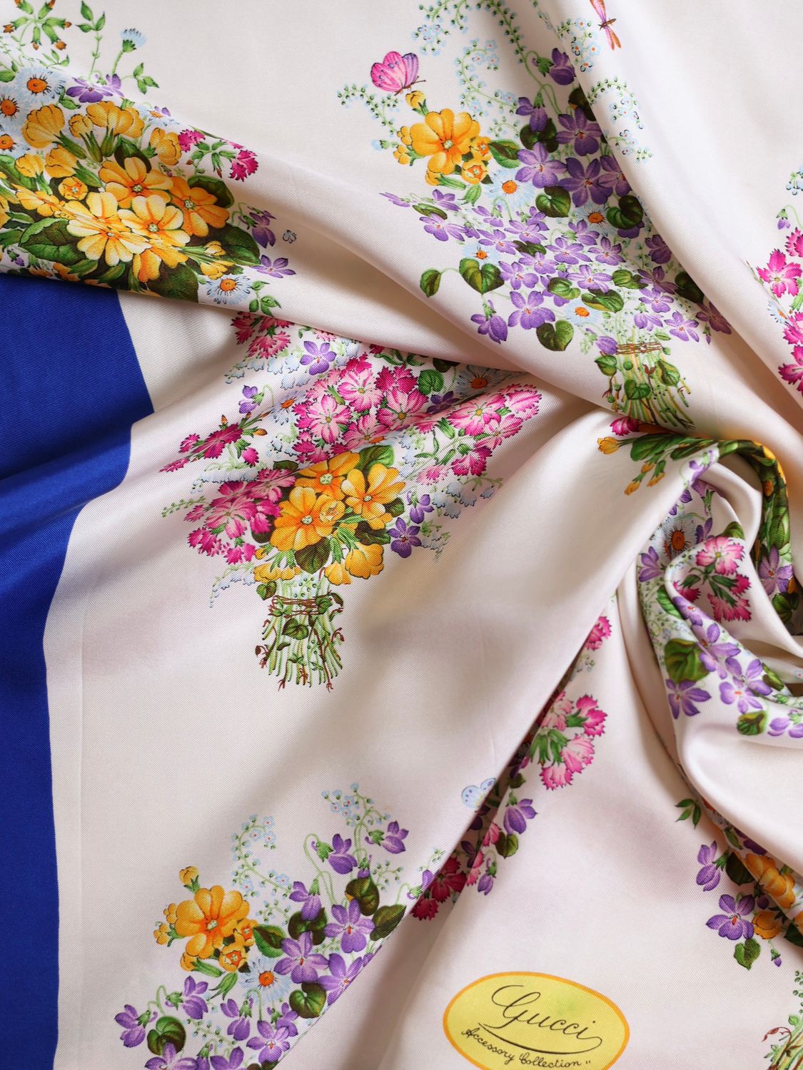 Gucci Flora Spring Silk Scarf