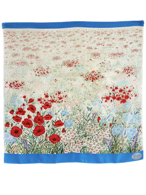 GUCCI FLORA POPPY SCARF