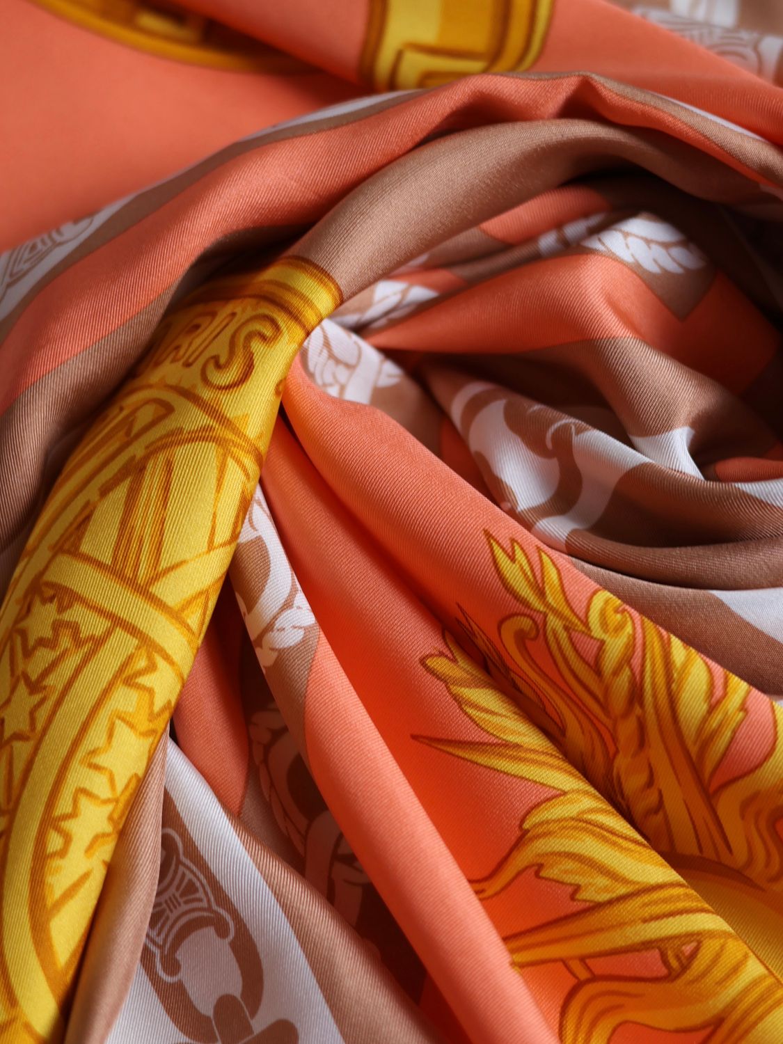 CELINE TRIOMPHE SILK SCARF