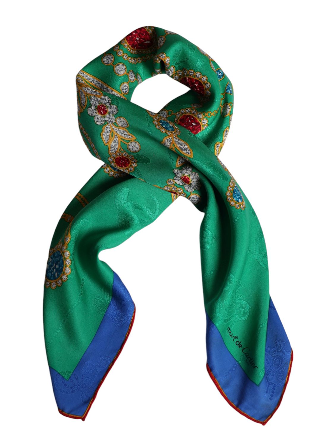 CARTIER EMERALD SCARF