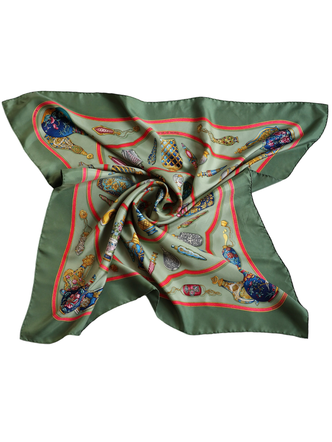 HERMÈS FLACONS SILK SCARF