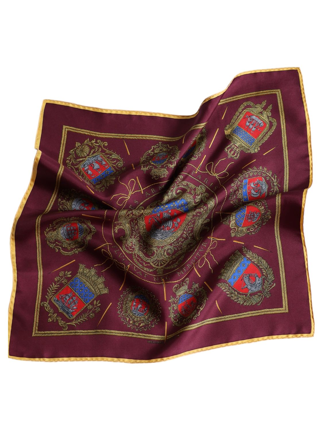 HERMÈS GAVROCHE SILK SCARF