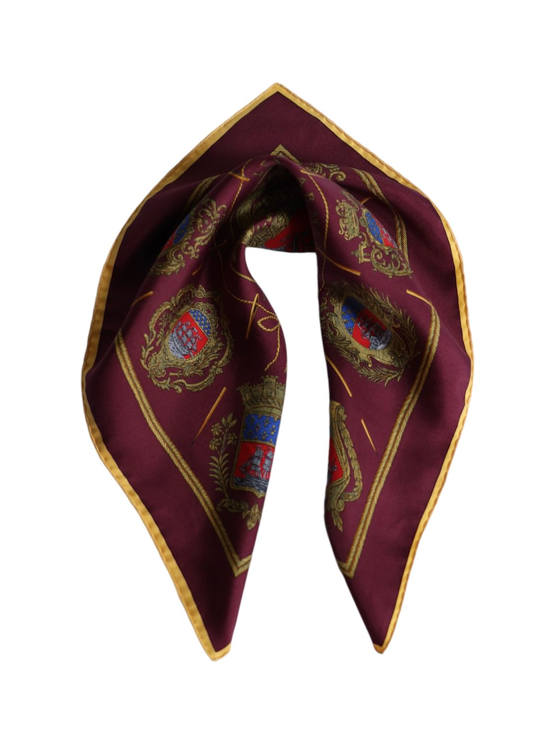 HERMÈS GAVROCHE SILK SCARF