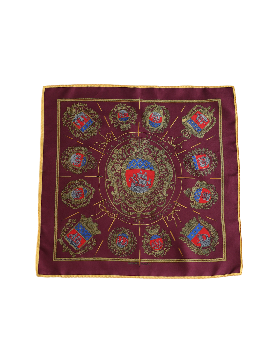 HERMÈS GAVROCHE SILK SCARF
