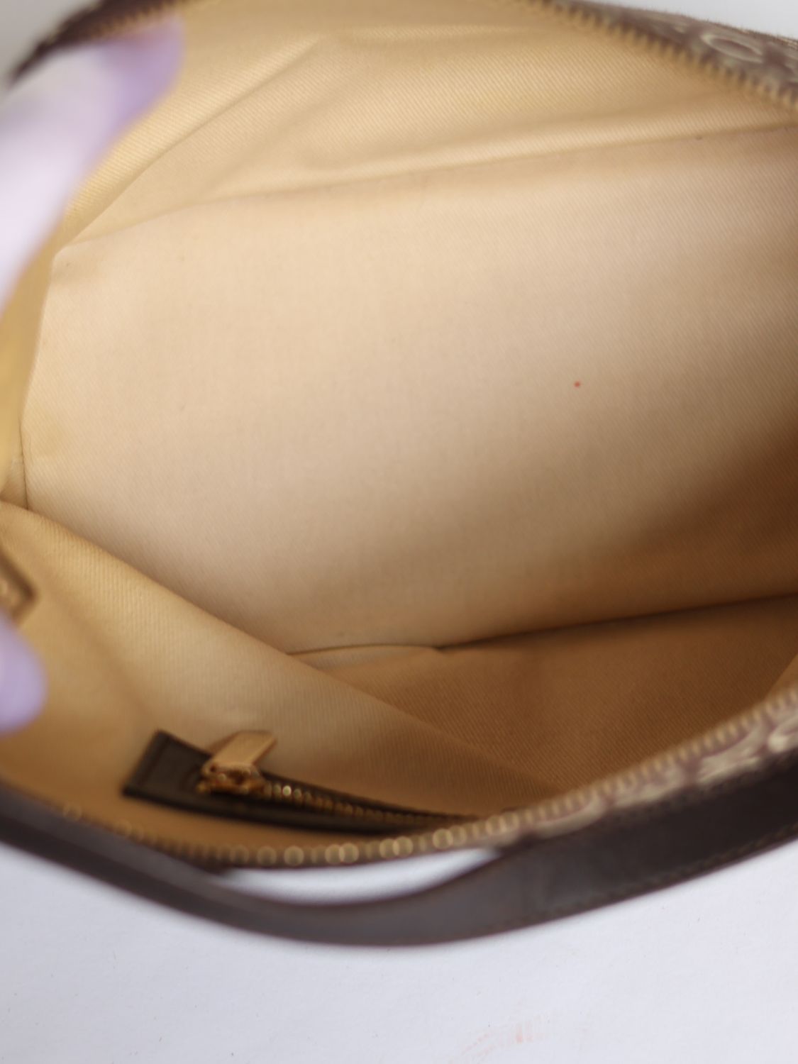 CELINE CANVAS SHOULDER BAG