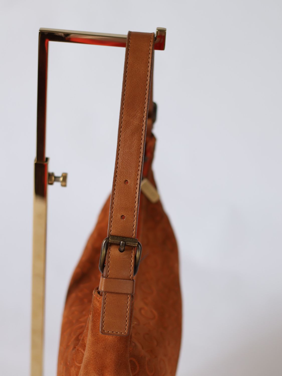 Celine Suede Shoulder Bag