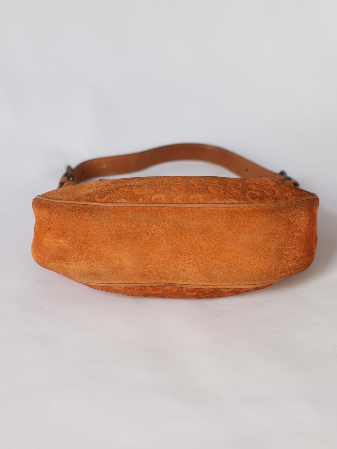 Celine Suede Shoulder Bag