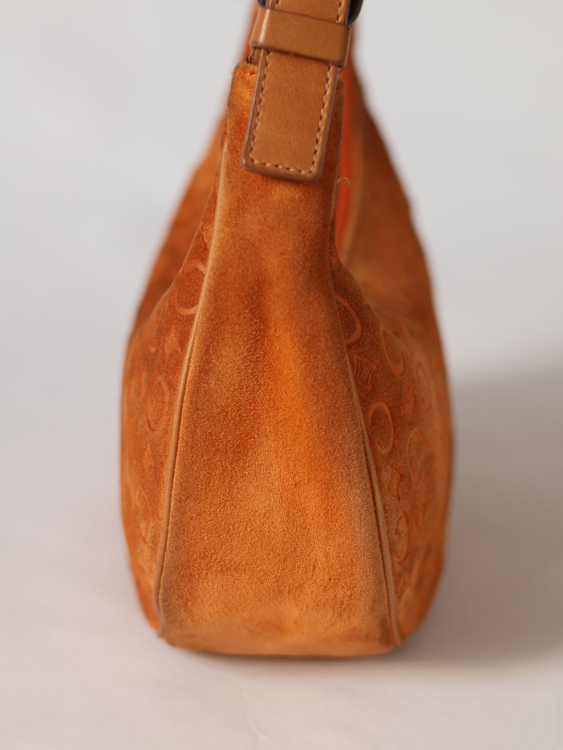 Celine Suede Shoulder Bag