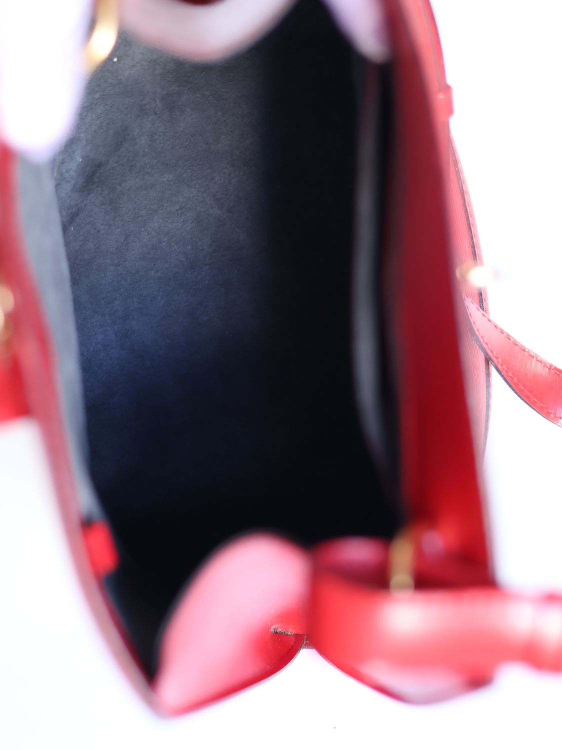 Louis Vuitton Cluny Red Bag