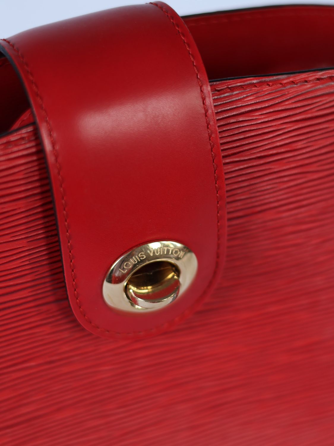 Louis Vuitton Cluny Red Bag