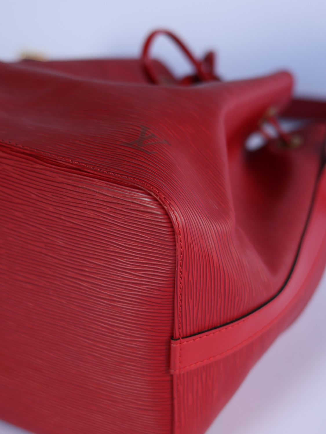 Louis Vuitton Noé Red Bag