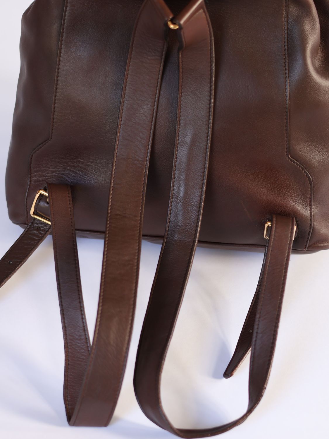 Gucci Bamboo Brown Backpack