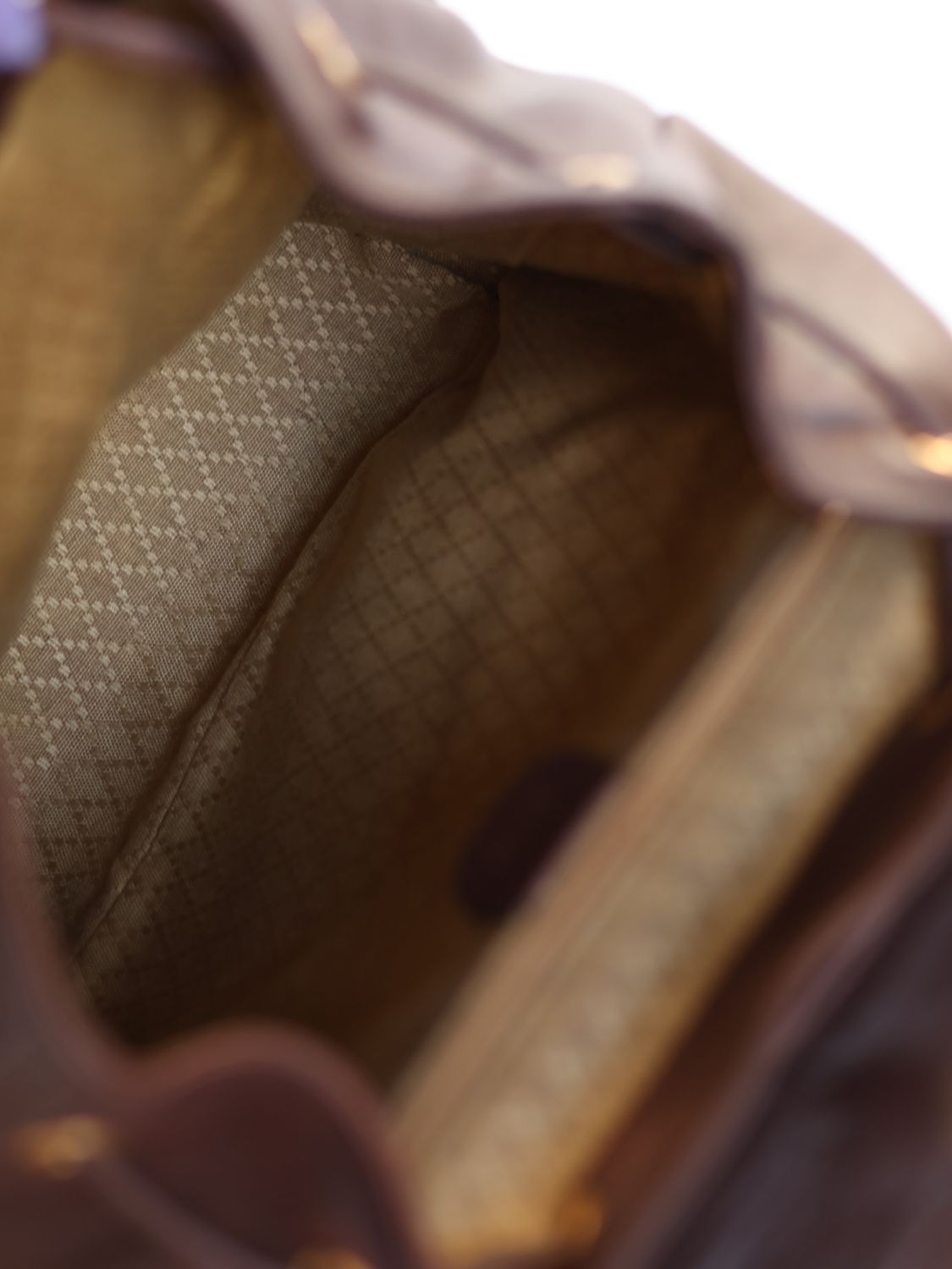 Gucci Bamboo Brown Backpack