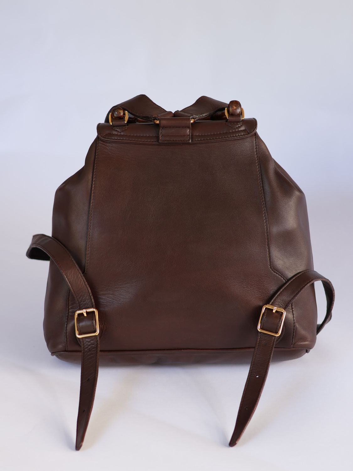 Gucci Bamboo Brown Backpack